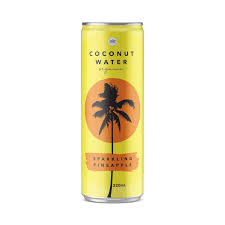 Isle Organic Coconut Water: Sparkling Pineapple