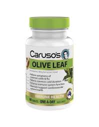 Carusos Natural Health Olive leaf 60 Tablets