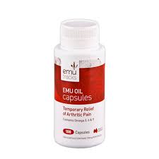 Emu Tracks Emu Oil Capsules 750mg - 100 caps