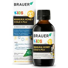 Brauer Kids Manuka Honey Cold & Flu 100mL