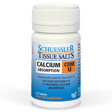 MARTIN & PLEASANCE Schuessler Tissue Salts Comb U (Calcium Absorption)