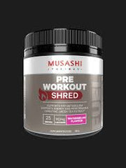 MUSASHI PRE WORKOUT SHRED