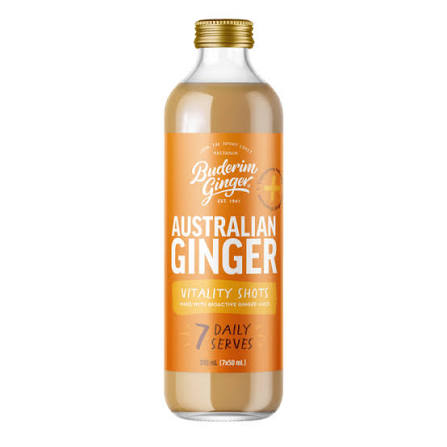 Buderim ginger vitality shots 350ml