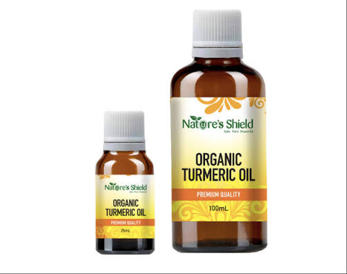 Natures Shield Organic Tumeric Oil 25ml