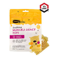 COMVITA Soothing Manuka Honey Pops Kids 3 Flavour Pack