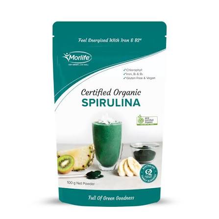 Morlife Certified Organic Spirulina