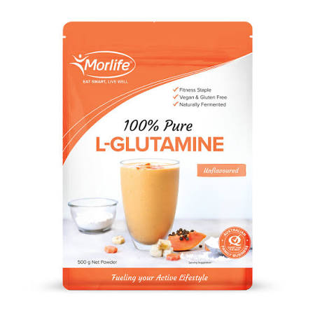 Morlife 100% pure L-Glutamine Unflavoured
