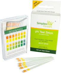 Simplex Health pH Test Strips
