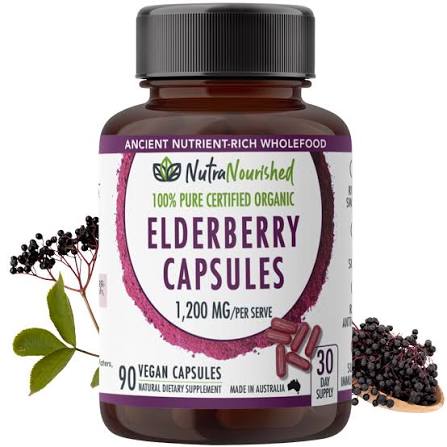 Nutra Nourished Elderberry Capsules