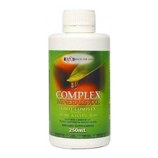 Complex Minterals XXL 250mL reach for life