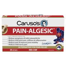 Carusos Natural Health Pain-Algesic For Joints - 20 Caps