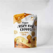 Ceres Organics Crispy Rice Clouds Cheezy Onion Charm
