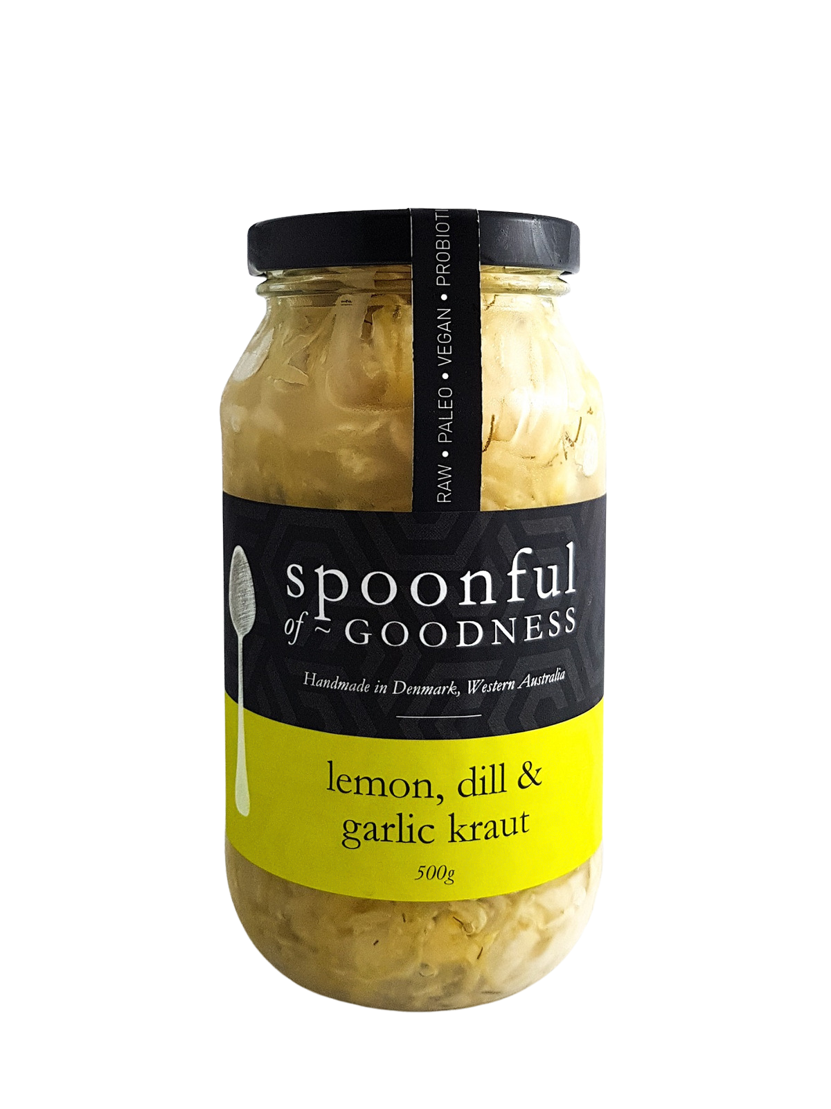 SPOONFULL GOODNESS Sauerkraut Lemon Dill & Garlic 500g