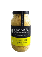 SPOONFULL GOODNESS Sauerkraut Lemon Dill & Garlic 500g