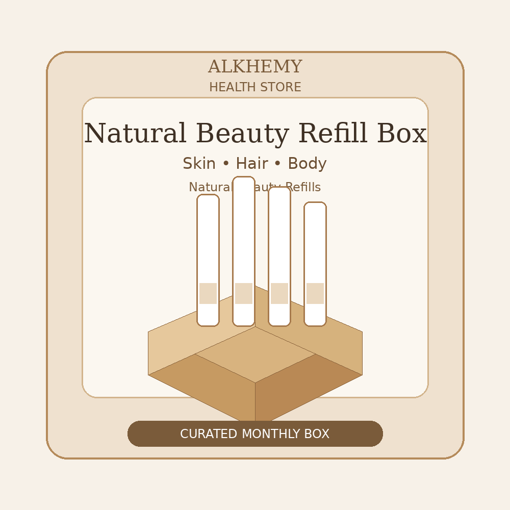 Natural Beauty Refill Box product image