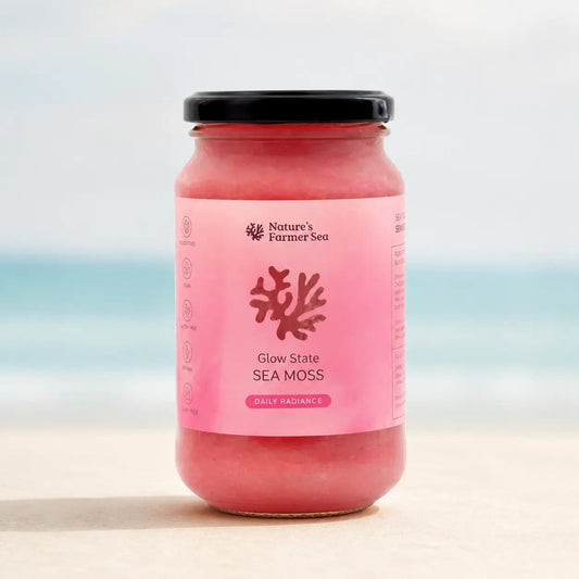 Natures Farmer Sea Glow State sea moss gel 375ml