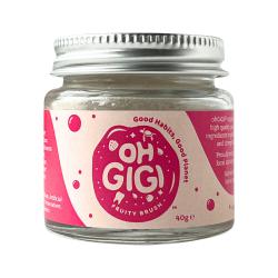 OH GIGI TOOTH POWDER FRUITY BRUSH 40G
