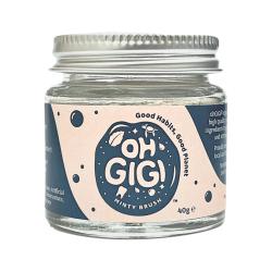 OH GIGI TOOTH POWDER MINTY BRUSH 40G