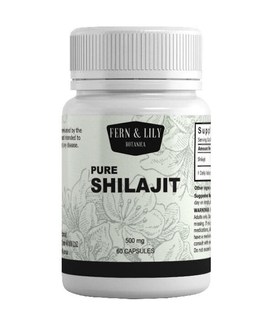 FERN & LILY BOTANICA Shilajit Pure 500mg 60c