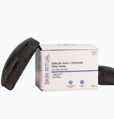 Skin Ritual Salicylic Acid + Charcoal Daily Soap