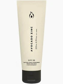 Avocado Zinc  - Natural Body Zinc 200ml