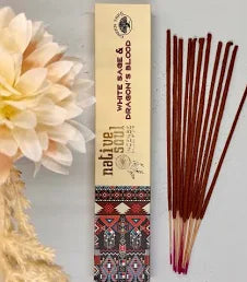 Native Sout Incense White Sage & Dragon's Blood