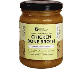 NUTRAORGANICS Bone Broth Chicken Native Herbs 250g