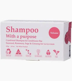 Clover Fields Bar Shampoo Volume