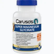 Carusos Super Magnesium Glycinate 120 tablets