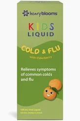 Henry Blooms Kids Cold & Flu Liquid
