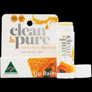 CLEAN & PURE Lip Balm Manuka Honey 4.7g