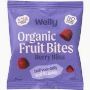 Welly Kids Organic Fruit Bites Berry Burst
