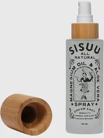 SISUU All Natural Magnesium Oil & Aloe Vera Spray
