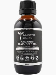 Immortal Health Pure Unfiltered Black Seed Oil