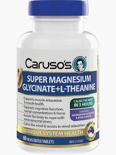 Caruso's Super Magnesium Glycinate + L-Theanine