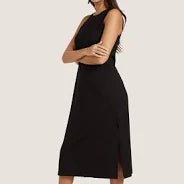 Boody Racerback Dress Black Small