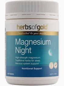 HERBS OF GOLD - Magnesium Night 120 tablets